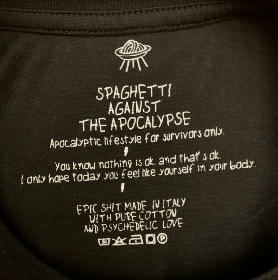 spaghetti against the apocalypse