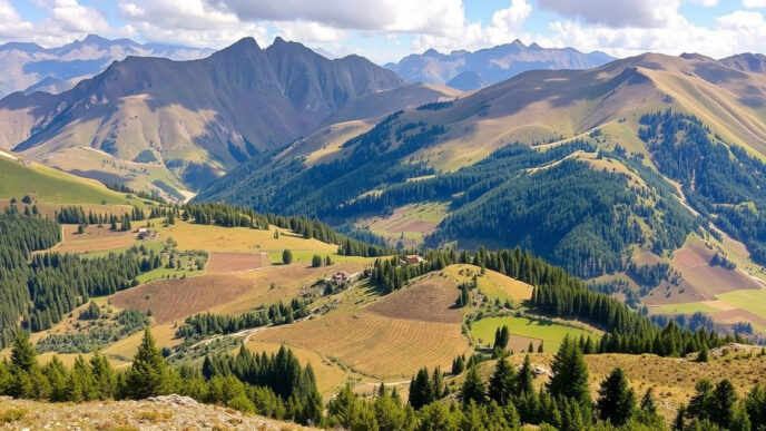 "Terre montane italiane dedicate all'agricoltura biologica: un focus sulla sostenibilità"